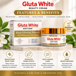 Gluta White Beauty Cream – Brightening & Anti-Aging Skin Care Cream
