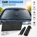 Car Sunshade Umbrella | Foldable Windshield Sun Shade for Heat & UV Protection