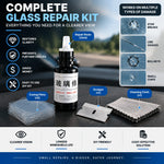 Windshield Repair Kit | DIY Glass Crack & Chip Repair Resin Kit for Car Windows