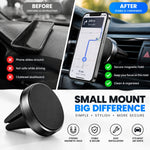 Magnetic Car Phone Mount | Strong Magnetic Air Vent Phone Holder for Safe Driving